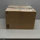 KINGFOM Classic Pu Leather Trash Can Wastebasket, Small Garbage Container Can for Bathrooms, Powder Rooms, Kitchens, Home, Office and and High Class Hotel Round Black