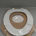 Bemis 1400TTA Economy Durable Wood Toilet Seat, Made in USA, Elongated, White