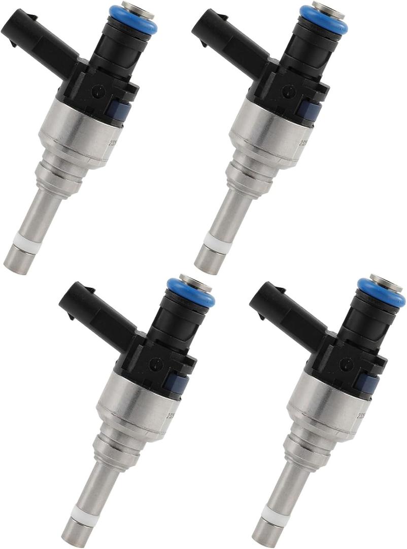 Fuel Injector Compatible with 2013-2016 for Hyundai Santa Fe Sport,2011-2014 for Hyundai Sonata,2011-2015 for Kia Optima, Replace with FJ1120 Set of 4Pcs