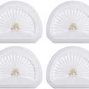 4Pack VLPF10 Replacement Filters Compatible with Black and Decker Hand Vacuum Filter Model # HLVA320J00 HLVA315j & N575266