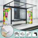 Polycarbonate Clear Plastic Sheet 1 Pcs 16" x 96" Flexible Plastic Sheet Panels with UV Coating on Both Sides for Crafts DIY Window Replacement Panes