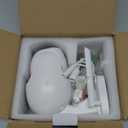 Hiseeu 3MP Security Camera Outdoor,WiFi Camera, Auto Tracking&Light Alarm Floodlight & Color Night Vision,Two-Way Audio, Plug-in Cable,Compatible Wireless System