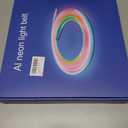 AI LED Neon Rope Light, RGBIC Neon Strip Light with Control of AI Through App & Voice, Compatible with Alexa & Google Assistant, Custom DIY Lighting Effects for Home & Party Decor,16.4ft