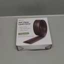6FT Cord Covers, Walnut Wood Floor Cable Management - Protects Cords, Cavity: 0.47" x 0.24"