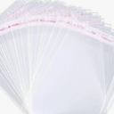 JOSDIOX Self Sealing Cellophane Bags Self Adhesive,3.7X2 Inches Clear Resealable Cellophane Bags 3.7x2inch, 3x4inch and 5.7x3.10 inch  100 Pcs