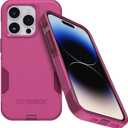 OtterBox iPhone 14 Pro (ONLY) Commuter Series Case - INTO The Fucshia (Pink), Slim & Tough, Pocket-Friendly, with Port Protection