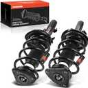 A-Premium Front Complete Struts Compatible with Mazda 3 2004-2013 - 2x Replacement Suspension Shock Absorber with Coil Spring Assembly
