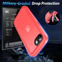 SPORTLINK for iPhone 16e Case/iPhone 17e Case, IP68 Waterproof Military Protective Full Body Heavy Duty Shockproof 360 Sealed Dustproof with Camera Screen Protector Cover for i Phone 16 e 6.1" Pink