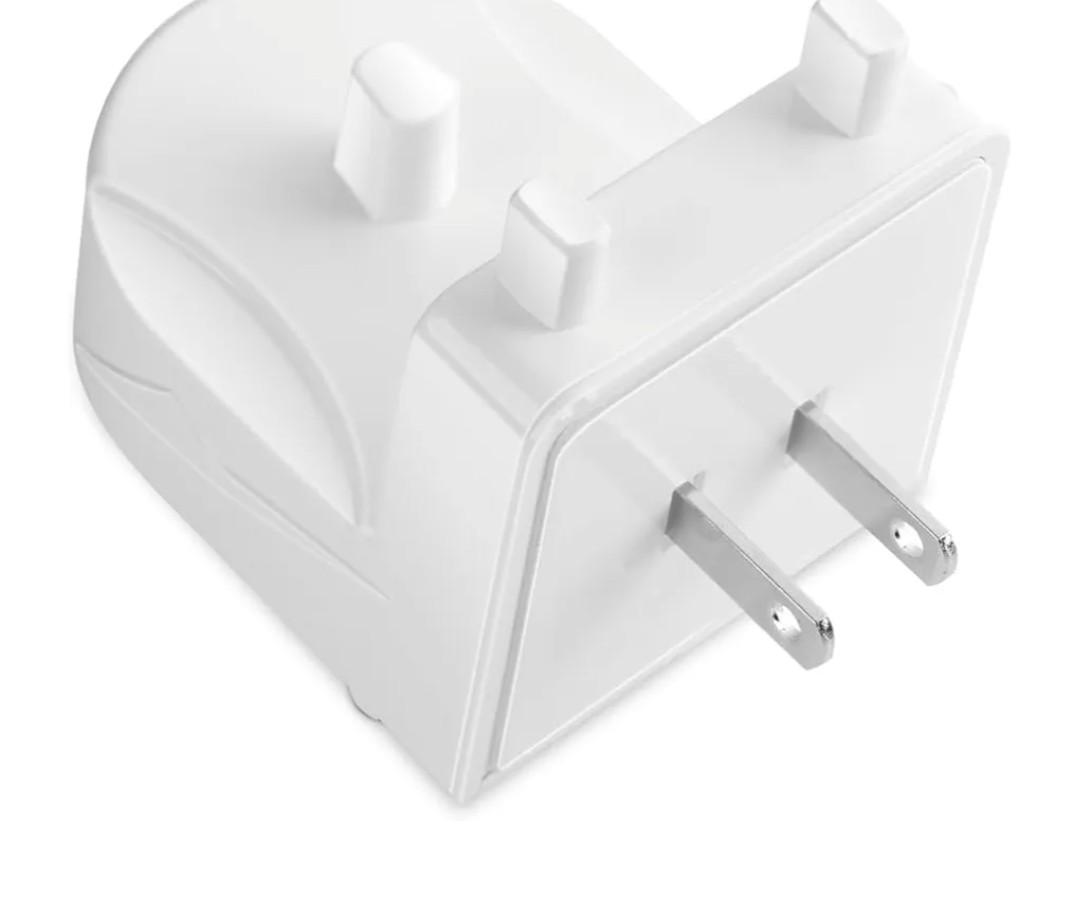 Wall Charger for Oral-B Braun Electric Toothbrush, Toothbrush Outlet Charger for Oral-B/Braun Most Models（Excluding iO 7/8/9/10 and Pulsonic Series） White