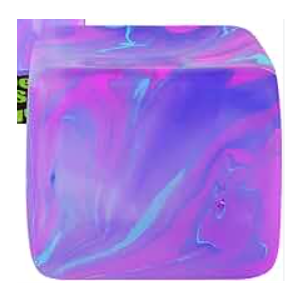 Squishy Stress Cube, Stress Ball for Kids Adults Squishes Stress Relief, Fidget Cube Sugar Ball, Sensory Toy for Kids with Autism, Fidgets for Birthday, Christmas, Office, Stocking Stuffer Gift