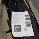 Aoxun 6x8x7 FT Outdoor Portable Storage Shed Tent with Roll-up Zipper Door and Window Portable Carport with Waterproof Tarp Galvanized Steel for Motorcycle, Generator, Bike Storage (White)