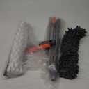 Chabatree Window Squeegee Cleaner Set 2-in-1 Window Cleaning Tool with Extendable Pole, Window Cleaning kit with Bendable Head for Indoor & Outdoor Glass for Car Indoor Outdoor High WindowsKit2.0