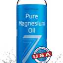 Seven Minerals Pure Magnesium Oil Spray, Big 12oz, USP Grade, Extra Strength, for Feet, Sleep, Muscle Pain & Cramps - Mined in The USA