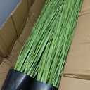 Jexine 4 Pieces 4 ft Tall Artificial Grass Plant Potted Artificial Greenery Floor Plants Fake Pampas Grass Tall in Pot for Housewarming Gift House Garden Bathroom Lobby Indoor Outdoor (Spring)