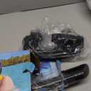 Greatever Dry Snorkel Set,Panoramic Wide View Anti-Fog Scuba Diving Mask,Professional Snorkeling Gear for Adults Kids (Large, Black)