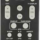 RC2010V Remote Control Replacement fit for VIORE TV LC37VF56 LC32VF56 LC26VF56 LC24VF56 LC22VF56 LC32VH70 LC42VF56 LC32VH56A LC26VH56 LC19VF56 LC37VH70M LC16VH56 LC22VH56PB LC19VH54PB LC22VH70