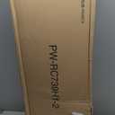 Oversized Camping Chair for Adults - Heavy Duty Outdoor Padded Large Lawn Camp Chair with Cup Holder Cooler Pockets for Sports Beach Fishing Garden Portable Supports 500lbs, Black/Grey 2 Pack, Twin Pack 