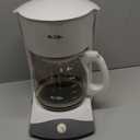 Mr. Coffee Simple Brew 12-Cup Switch Coffee Maker (White)