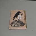 Gothic Skull Raven Notebook - Goth Journal, Cool Notebook Journal, Witchy Journal Notebook, Witch Stuff, Gothic Office Supplies, Halloween Notebook, Spiral Notebook 5.5x8.3