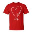 Dance Cute Graphic Heart Love T-Shirt, S