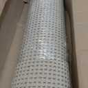 Color&Geometry Rubber Backed Waffle Bath Mat 24x16, Non Slip Machine Washable Bathroom Rugs, Soft Absorbent Chenille Boho Carpet for Bathroom Floor, Tub and Shower, Beige