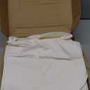 Amazon Basics Lightweight Super Soft, Wrinkle-Free, Breathable Microfiber 4 Piece Bed Sheet Set with 14-Inch Deep Pockets, Queen, Cream, Solid