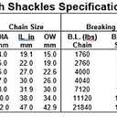 US Stainless Stainless Steel 316 Anchor Chain 1/4" or 6mm by 15' Long with Shackles