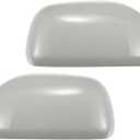 X AUTOHAUX Pair Car Rear View Driver Passenger Side Mirror Cover Cap Replacement Gray for Toyota RAV4 RAV 4 2006 2007 2008 2009 Mirror Guard Covers Exterior Decoration Trims