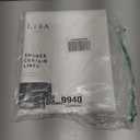 LiBa Bathroom Shower Curtain Waterproof Plastic Shower Curtain Premium PEVA Non-Toxic with Rust Proof Grommets Frosted 8G Bathroom Accessories 72x72