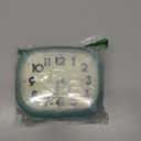 Loud Alarm Clock for Heavy Sleepers Adults, Silent No Ticking, Battery Operated, Glow in Dark dial, Lighted on Demand and Snooze(Green)