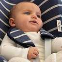 JYOKO Kids Cover Liner Universal Car Seat Compatible with Britax, Chicco, Mico (Without Head Support) 