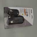 Woods 32555WD Weatherproof Outdoor Electrical Outlet Switch; Wireless Remote Control Plug In; 100 ft Control Range; Weatherproof Remote Control Converter; 60-ft Frequency Range; 1 Pack; Black