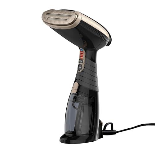 Conair Handheld Garment Steamer for Clothes, Turbo ExtremeSteam 1875W Fabric Steamer, Portable Handheld Design, Strong Penetrating Steam, Black