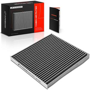 A-Premium Cabin Air Filter with Activated Carbon Compatible with Nissan NV200 2017 2018 2019 2020 2021, Versa 2014 2015 2016 2017 2018 2019, Behind Glove Box