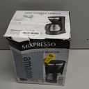 Mixpresso Drip Coffee Maker Coffee (6 Cups), Black (5 Cup Standard)