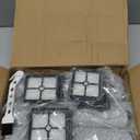 iFloor 3 Filter and Roller Brush Replacement for Tineco iFloor 3 and Floor One S3 Cordless Wet Dry Vacuum Cleaner, 3 Brush Rollers and 3 Filters