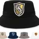 Harry Potter Bucket Hat for Kids, Boy, Girl Sun Hat Ages 4-7, Big Kids 7-14 Years 100% Cotton for Summer Teen Youth Beach Hat