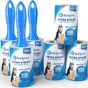 PetLovers Extra Sticky Lint Roller Mega Value Set 600 Sheets for Pet Hair Removal, Dog and Cat Lint Remover 6 Pack