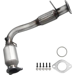 JT Exhaust Front Catalytic Converter Compatible with Chevrolet Equinox 2010-2015 L4 2.4L (Standard EPA Grade)