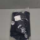 CRZ YOGA Fleece Sweatpants Women Cotton Joggers High Waisted Lounge Casual Travel Elastic Bottom Pants with Pockets, NAVY, XS