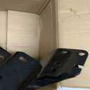 YHTAUTO Front Left and Right Bumper Mounting Plates Compatible with Ford F-150 2021 2022 2023, Pickup, Driver and Passenger Side High Strength Steel Bumper Brackets, 2-PC