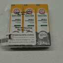 ARM & HAMMER Essentials Fluoride-Free Toothpaste Whiten + Activated Charcoal-4 Pack of 4.3oz Tubes, Clean Mint- 100% Natural Baking Soda