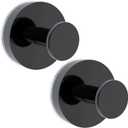 Black Wreath Hangers for Front Door Decor, 22LB Strong Suction Cup Garland Hooks for Christmas Easter Valentine Decorations, Wreath Door Hanger for Glass Window Indoor Outdoor, Reusable Garland Hanger