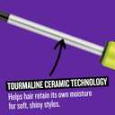 Bed Head Curlipops .5 Tourmaline Ceramic Skinny Pop Styling Iron | Clamp-Free Curling Wand | for Tight, Bouncy Curls (1/2 Inch)