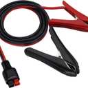 HCFeng12AWG 45A (an-der-Son) Plug to Alligator Clip Cable Solar Connector to Alligator C-Lip Cable Alli-Gator Clip to 45A Battery Plug Ca-ble for Solar Panel Cars Motorcycles Battery [1m/3.3ft]