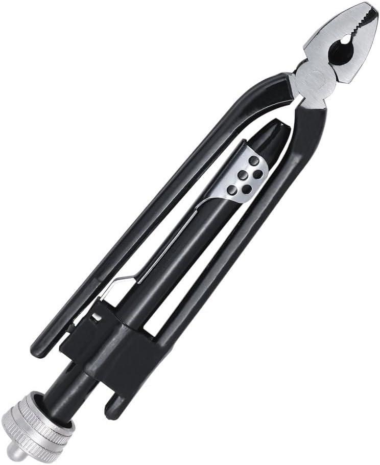 6 Inch Reversible Wire Twister Pliers, Aircraft Wire Twisting Tool for Untwist Tool can Grip, Twist, and Cut Stainless Steel Safety Wire on Vehicles, Machinery, and Aircraft