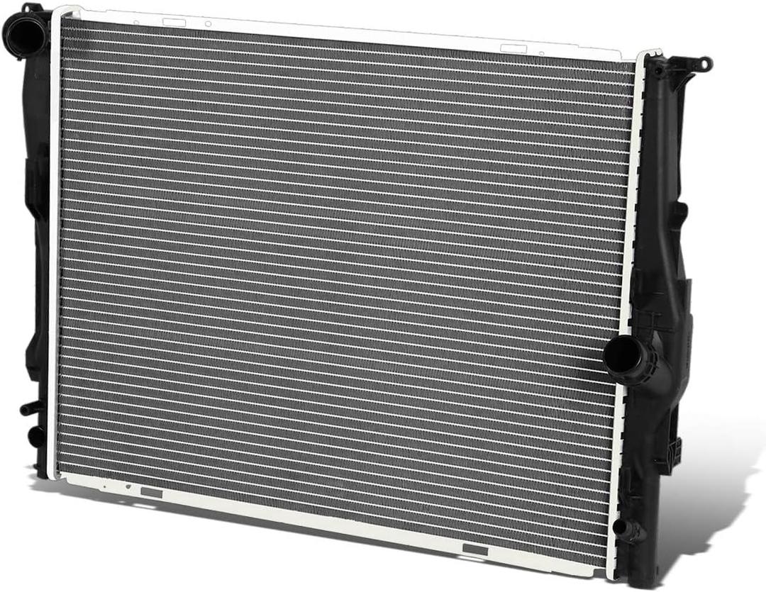 Auto Dynasty Radiator Compatible with 2006-2013 BMW 128i 130i 323i 325i 325xi 330xi 328i 328xi 330i Z4 AT MT, DPI 2882 Radiator, 1-Row Aluminum Replacement Radiator, 1-1/2" Inlet/Outlet