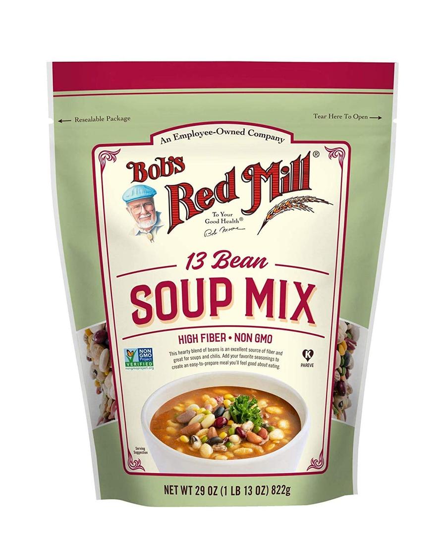 Bob's Red Mill 13 Bean Soup Mix, 29oz (Pack of 1) - Non GMO, Vegan, Kosher