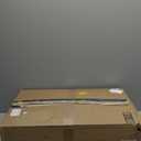 Mrcrypos Gold White Kitchen Rugs Cushioned Anti Fatigue Marble Kitchen Runner Rug PVC Waterproof Leather Long Kitchen Rug Non Slip Floor Comfort Mat for Kitchen Sink Laundry Office 23.5" W x 70" L