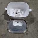 PETLIBRO Cat Water Fountain, Cordless Pet Water Fountain Battery Operated, 2.5L/84oz Dockstream Water Fountains for Cats Indoor, Cat Fountain with Stainless Steel Tray, Easy to Clean BPA-Free (White)